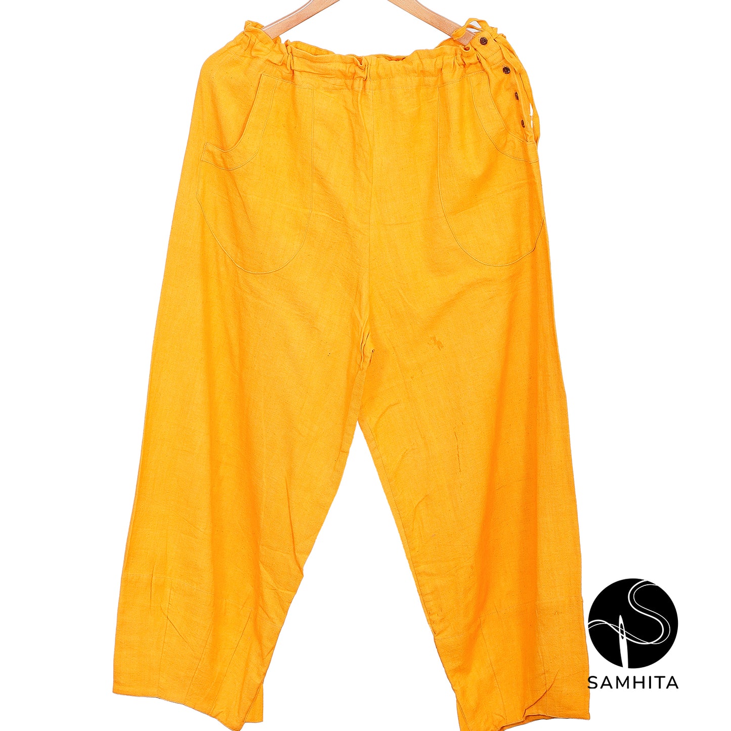 Yellow roomy kora pants (Copy) (WP802C)