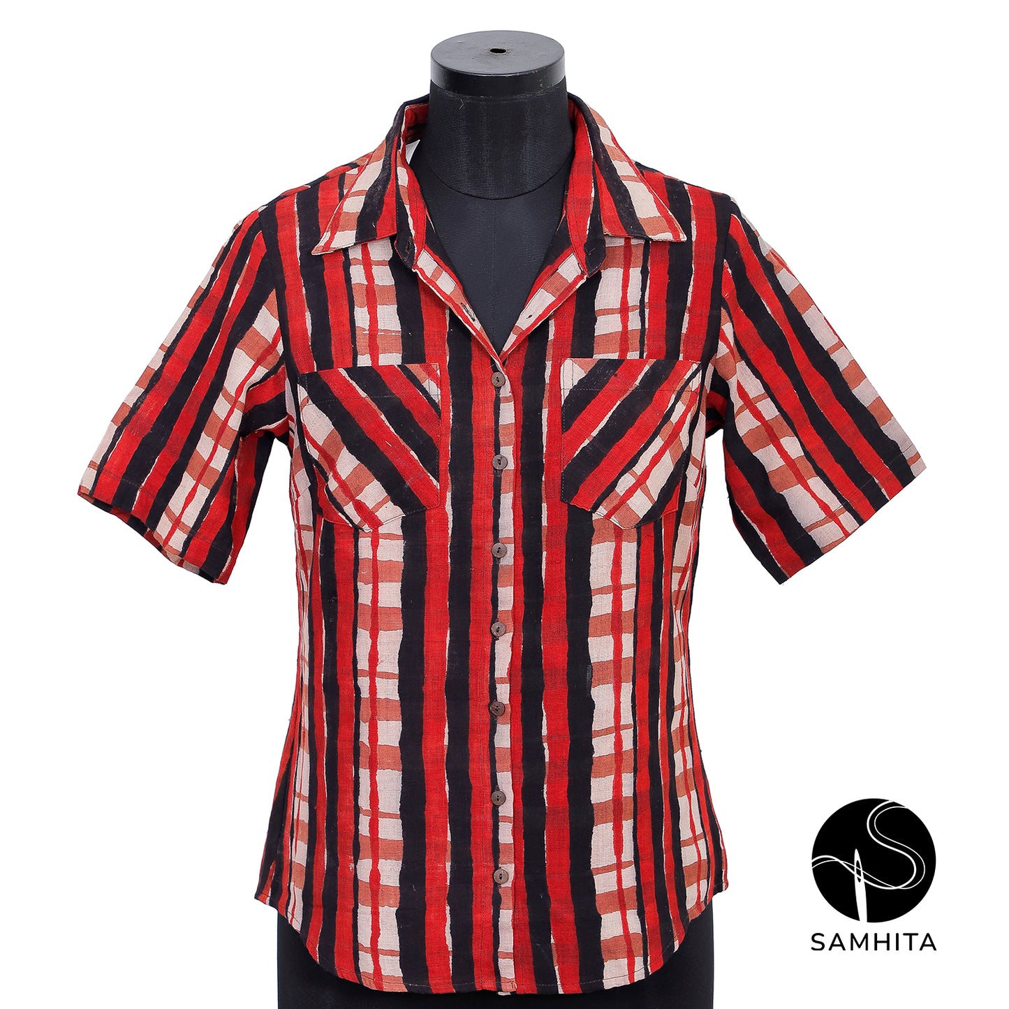 Red and black checkered shirt (WT204D)