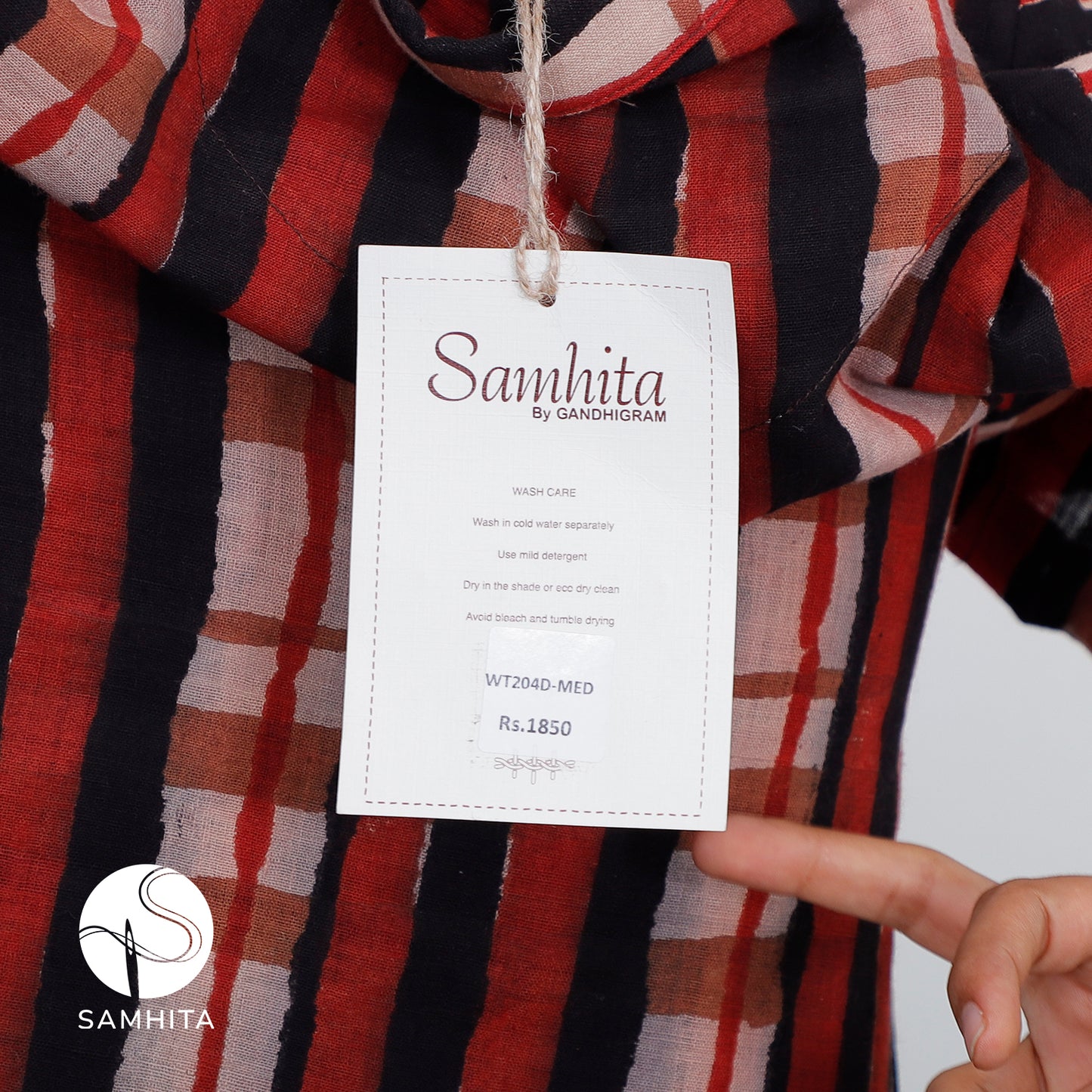 Red and black checkered shirt (WT204D)