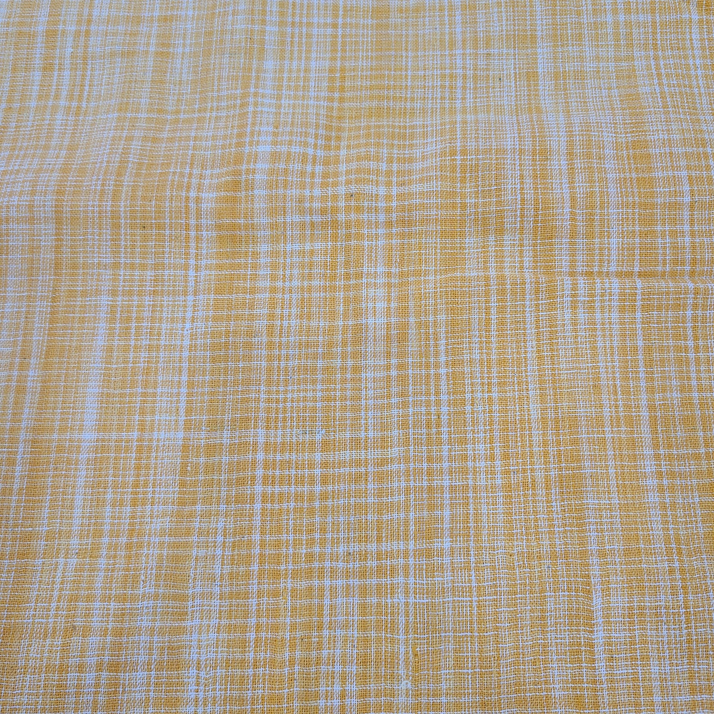 
                  
                    Gandhigram Khadi Fabric in Yellow FF color Azo-free Dyes GKKC5201 (2m)
                  
                
