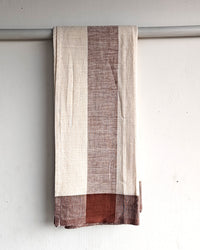 Khadi Towel in Natural Dyes- Assorted colors