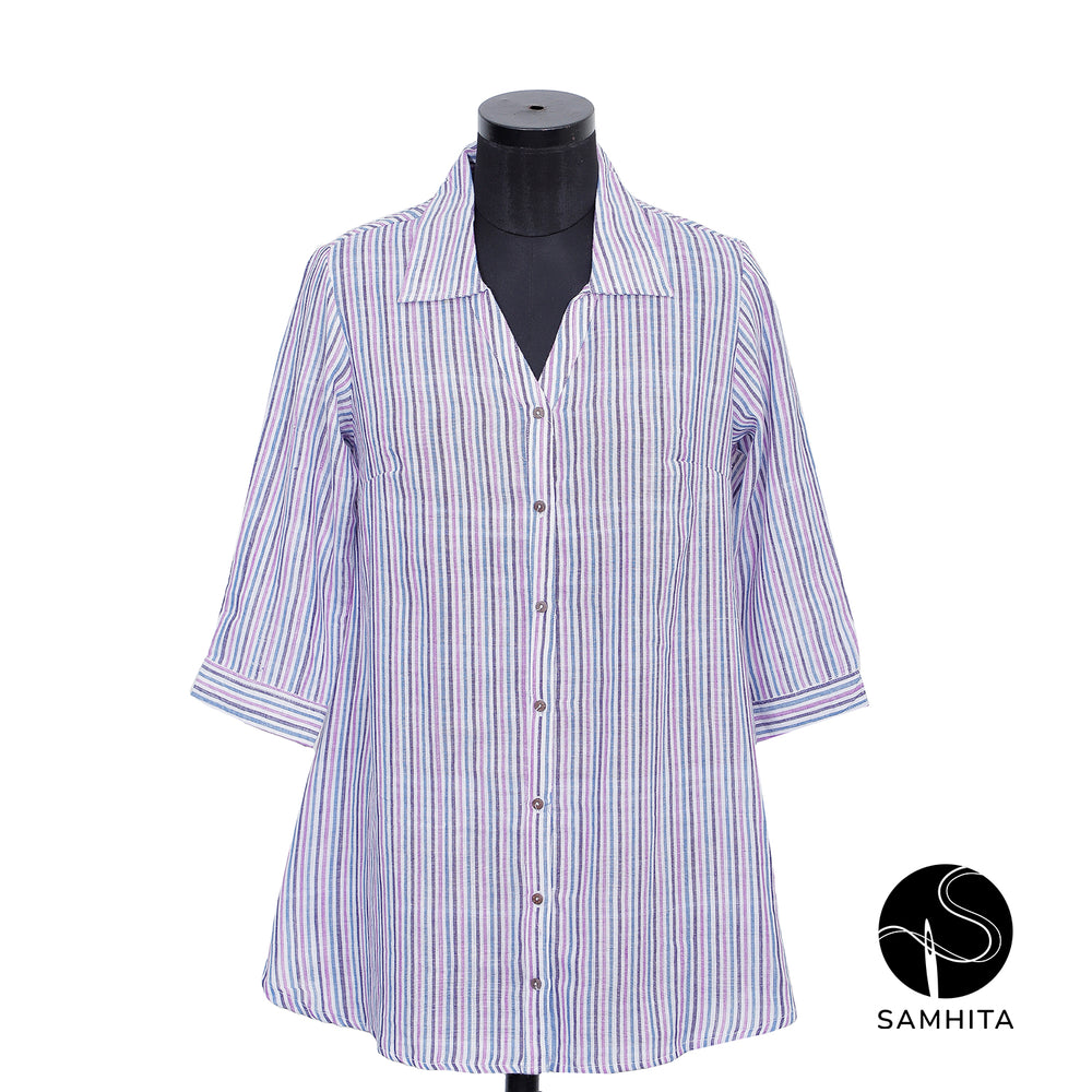 Violet Shaded Kurta (WK303C)
