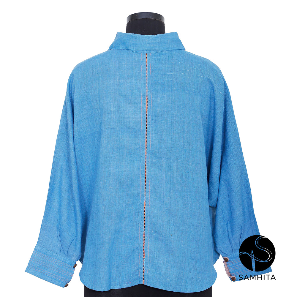 
                  
                    Blue batwing shirt(WT209A)
                  
                