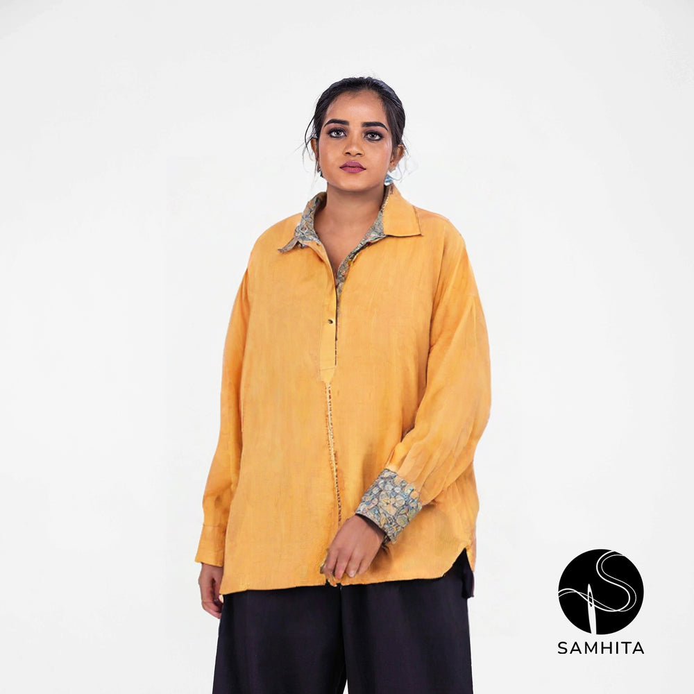 Warm Yellow batwing shirt (WT209C)
