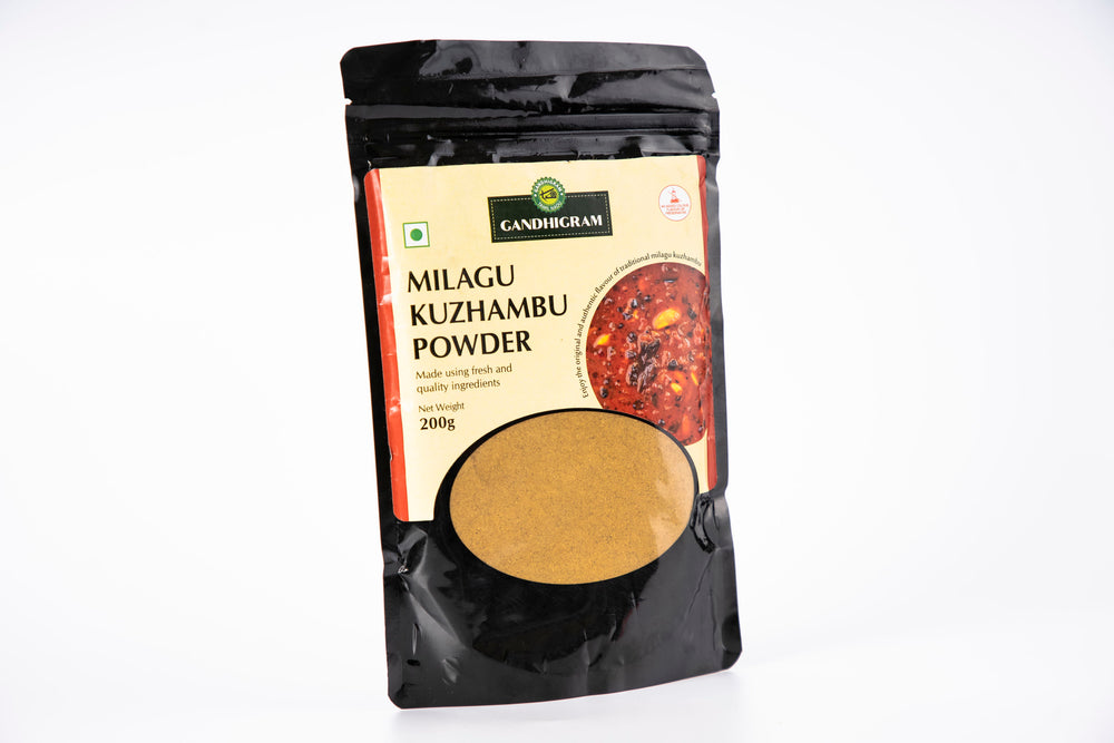
                  
                    Gandhigram - Milagu Kuzhambu (Pepper Gravy) Powder 200 Gm
                  
                