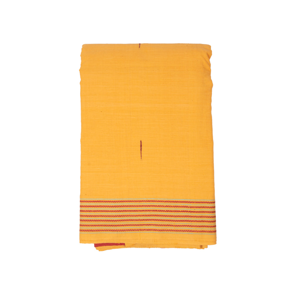 
                  
                    Gandhigram Khadi Muslin Sari in Yellow Azo-free Dyes
                  
                