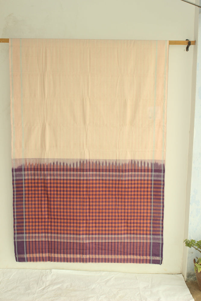 
                  
                    Gandhigram Khadi Muslin Saree in Beige Azo-free Dyes GKKM3099
                  
                