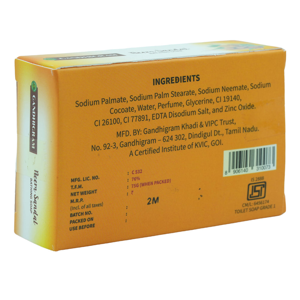 
                  
                    Neem Sandal Soap 75 g (Pack of 4)
                  
                